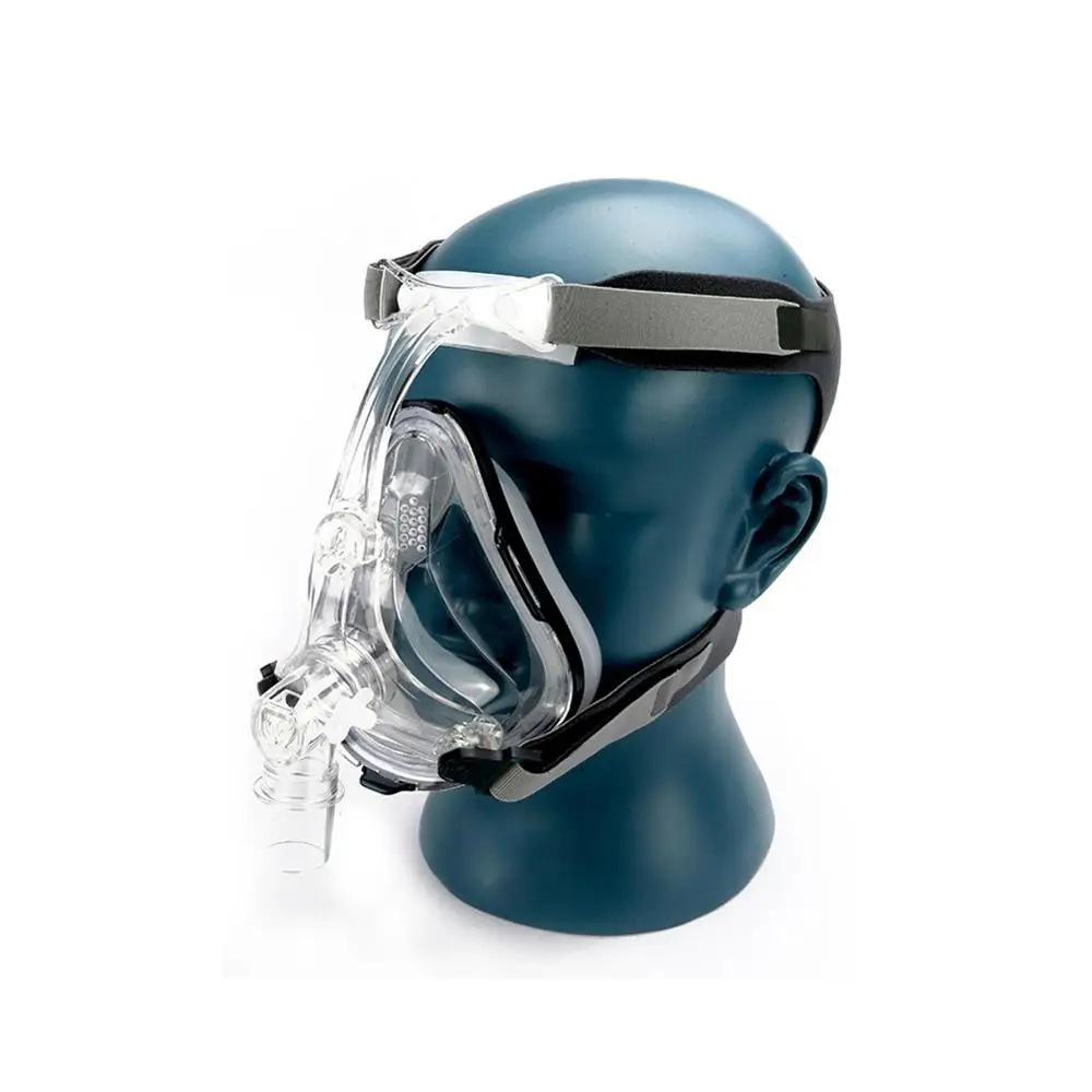 Полная маска для лица CPAP Auto BiPAP с бесплатным головным убором респиратор маски