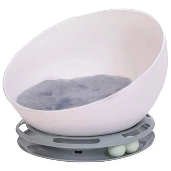 

New Pet Bed Cat Bed Pet Dog Four Seasons Universal, Cat Nest Track Toy Turntable Summer Puppy Nest, Indoor and Outdoor Can Be Us