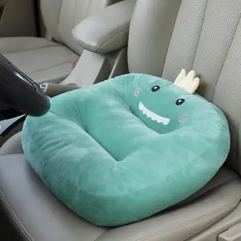 

Cartoon Car Seat Heightening Cushions Car Seat Thickening Pad Multi-functional Protector Winter Warm Padded Cushion