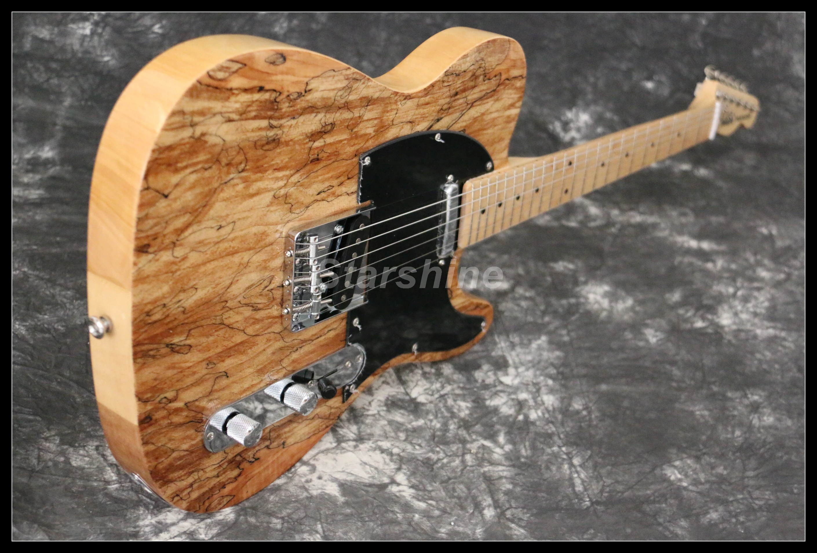 T-ER10 Custom shop TL электрогитара spalted maple top винтажный тюнер