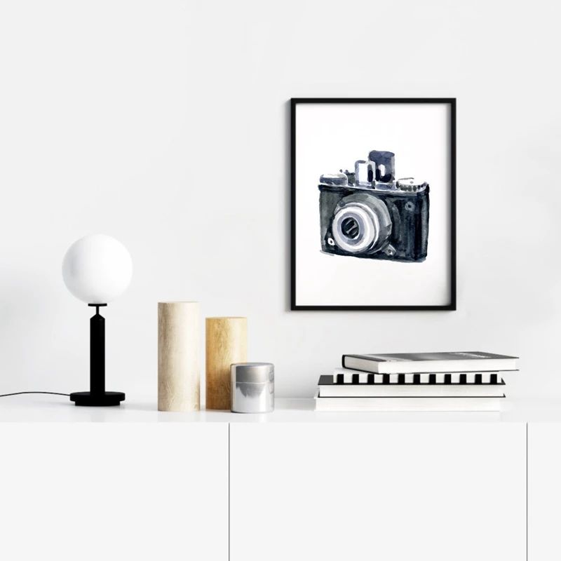 Vintage Camera Canvas Print