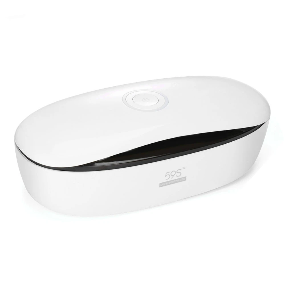 

Cosmetic Tools LED Sterilizer Box Beauty Sets Makeup Brush Cleaning Tools UV Disinfection Pill Box Adapter (EU/US plug)