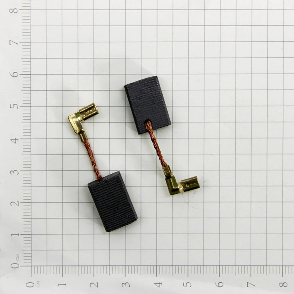 Happy-MAP 5 Paires Balais De Charbon Moteur 65mm X 75mm X 125mm Pour