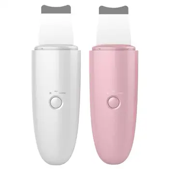 

New Ultrasonic Ion Skin Scrubber Facial Cleaner Skin Care Blackhead Remover Removal Face Peeling Extractor Facial Whitening Tool