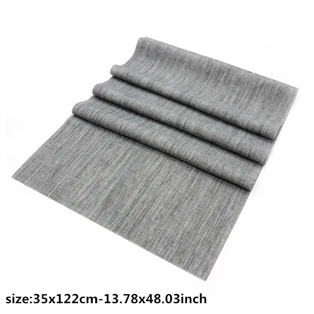 table runner C Table Cloth Napkins Imitation Linen Polyester Square Handkerchief Satin Table Dinner Napkin For Wedding Home Party Decoration - Цвет: table runner C