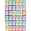 OOTDTY Telling Time Flash Cards Learning Toy for Children Kids Early Preschool Learing Time Teaching Aids 3