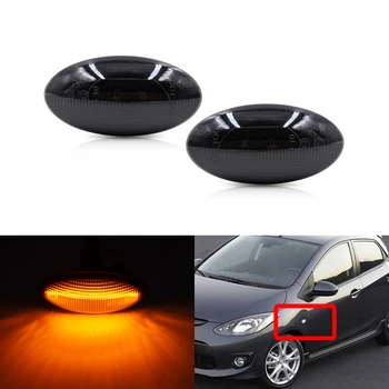 

Smoke lens, amber front door guardrail, side LED light, rotating signal light Mazda 2346 MPV bt-502x