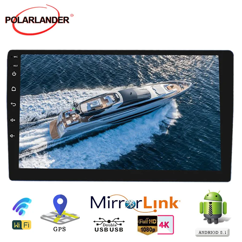 Автомагнитола 2 Din на Android 8 1 9/10 дюйма универсальная мультимедийная система с