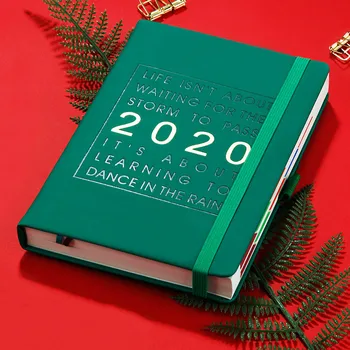 

A5 Thicken Agenda 2019 2020 Planner Organizer 365 Days Efficiency Manual Exquisite Daily Weekly Notebooks and Journals Gift