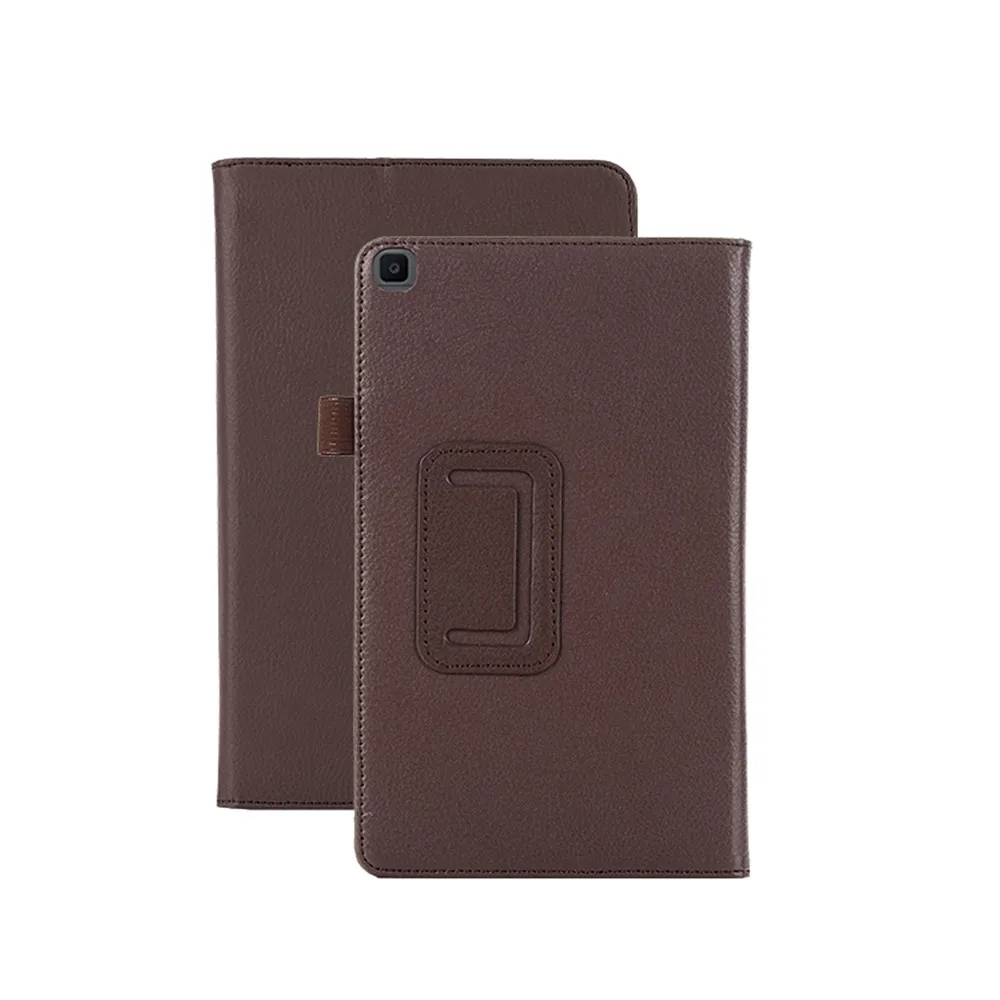 1 x чехол для Galaxy Tab A 8,0() T290 T295 для samsung Galaxy Tab A 8,0 SM-T290 T295 смарт-чехол из искусственной кожи с подставкой - Цвет: Brown