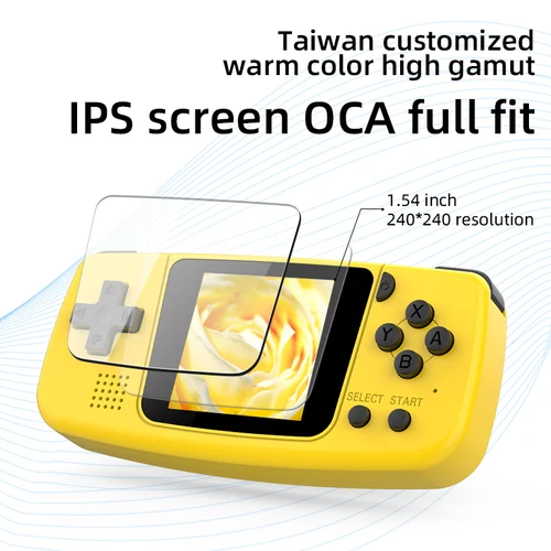 POWKIDDY 새로운 Q36 미니 1.5 인치 Ips 스크린 오픈 소스 핸드 헬드 게임 플레이어 키 체인 미니 콘솔 어린이 선물 3
