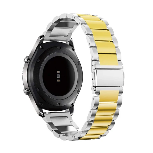 silver gold Активный 2 ремешок для samsung galaxy 46 мм/42 мм gear S3 Frontier huawei watch gt band 20 мм/22 мм amazfit gts GTR 47 мм браслет - Цвет ремешка: silver gold