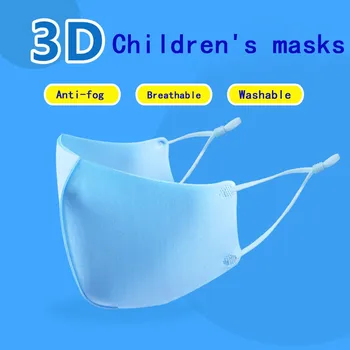 

Cartoon Solid Kids Washable -pollution Kids Mouth -dust Face Covers mondkapjes Reusable Dust Cover Activated mascarillas