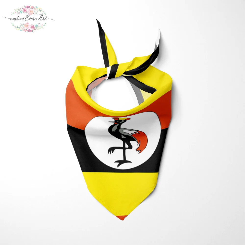 

The Uganda flag Dog Bandana Cat Bandana Pet Bandana Pet Accessory personalized name custom pet present scarf