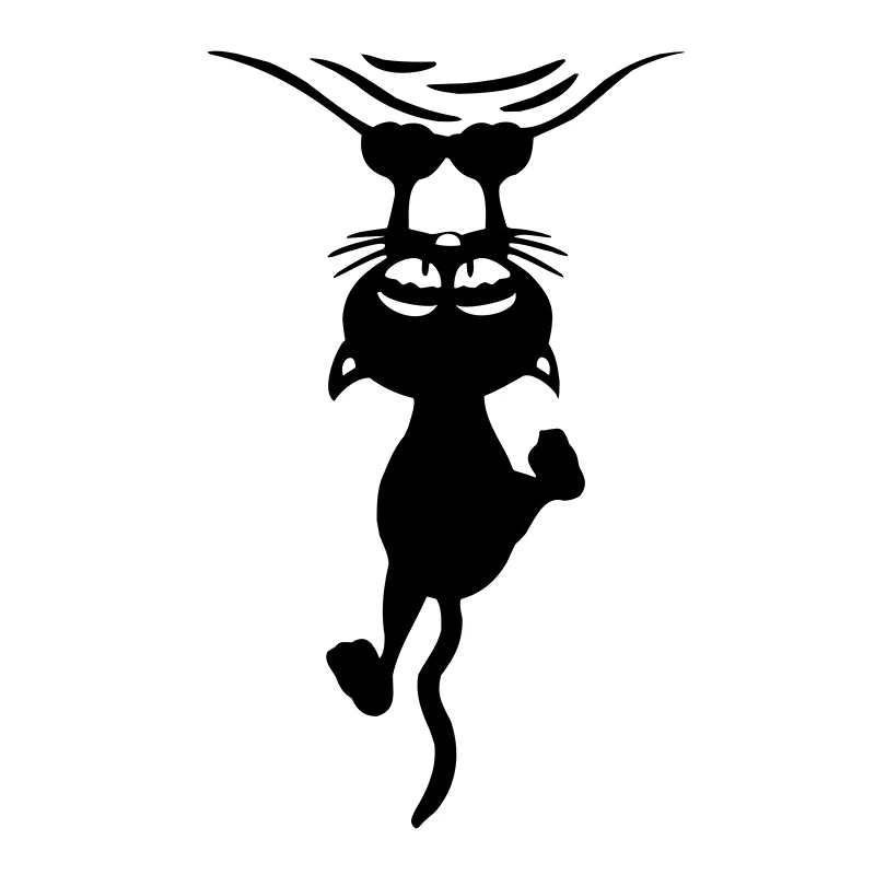 

15*9cm Funny CAT Car Sticker Decal Funny Personality Stickers animal car stickers and decals