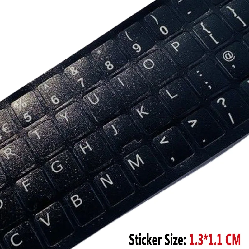 British English Language Waterproof Keyboard Cover Stickers - Standard Keyboard Skins and Accessories