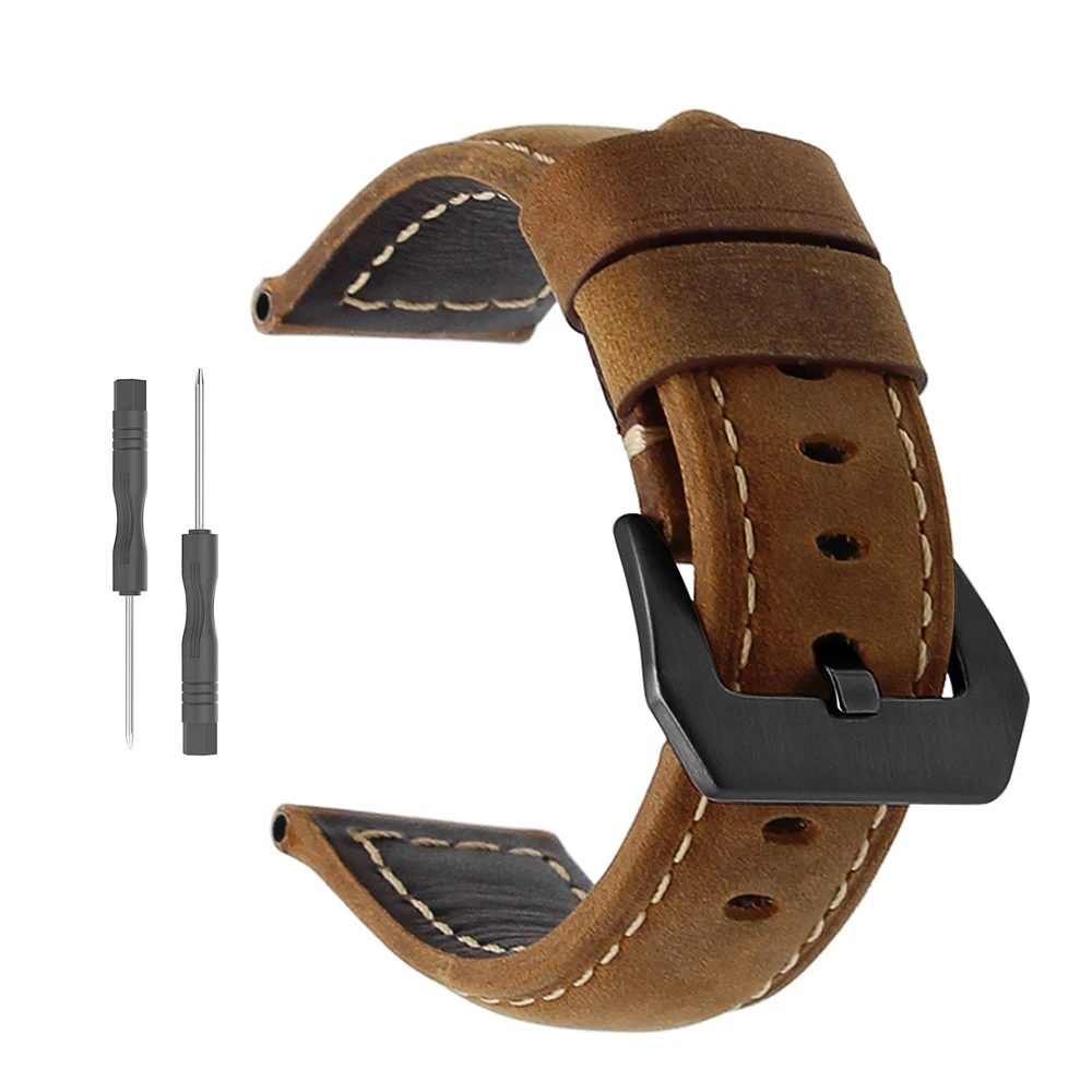 Для Garmin Fenix 5x5 3 3HR gps Смарт-часы 20 мм 26 мм Быстрый ремешок спортивный браслет из натуральной кожи для Forerunner 935 945