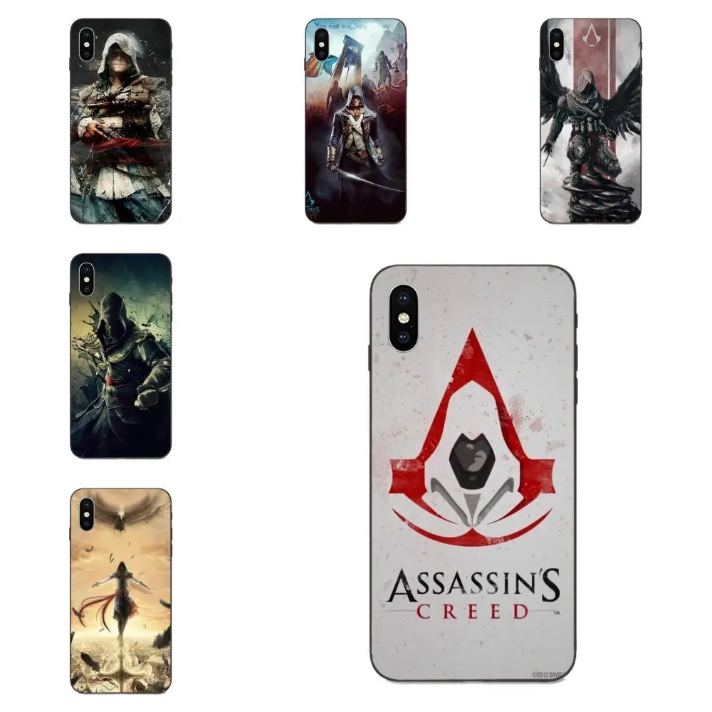 Assassins Creed игра фигура для Huawei Honor 5A 6A 6C 7A 7C 7X 8A 8C 8X9 10 P8 P9 P10 P20 P30 Мини Lite Plus Мягкий, роскошный, из ТПУ