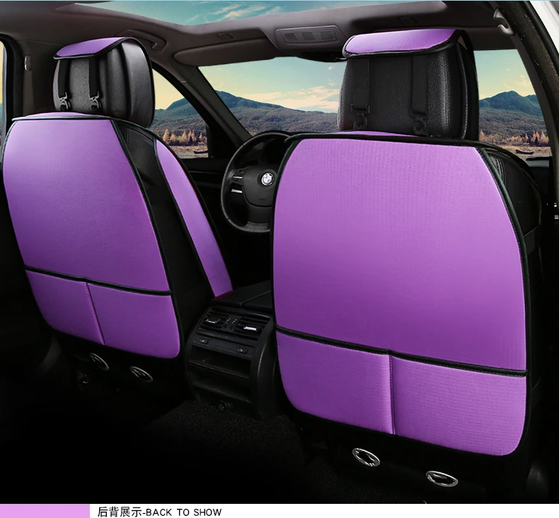 Full Coverage flax fiber car seat cover auto seats covers for chevroletcaptiva cobalt cruze epica equinox lacetti