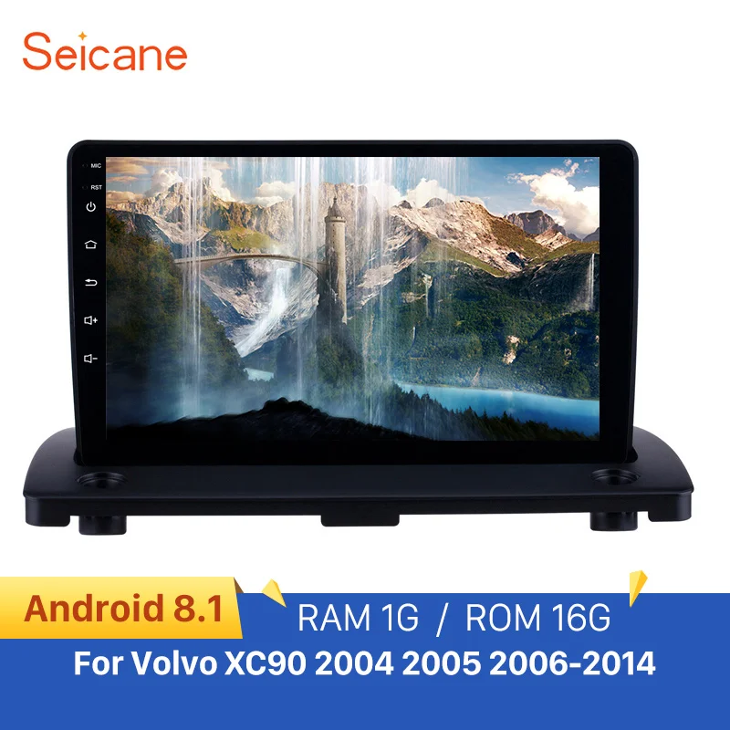 Автомобильный мультимедийный плеер Seicane Android 9 1 GPS для Volvo XC90 2004 2005 2006-2014 дюймов Wi-Fi