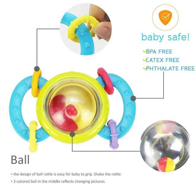 iplay ilearn baby rattles