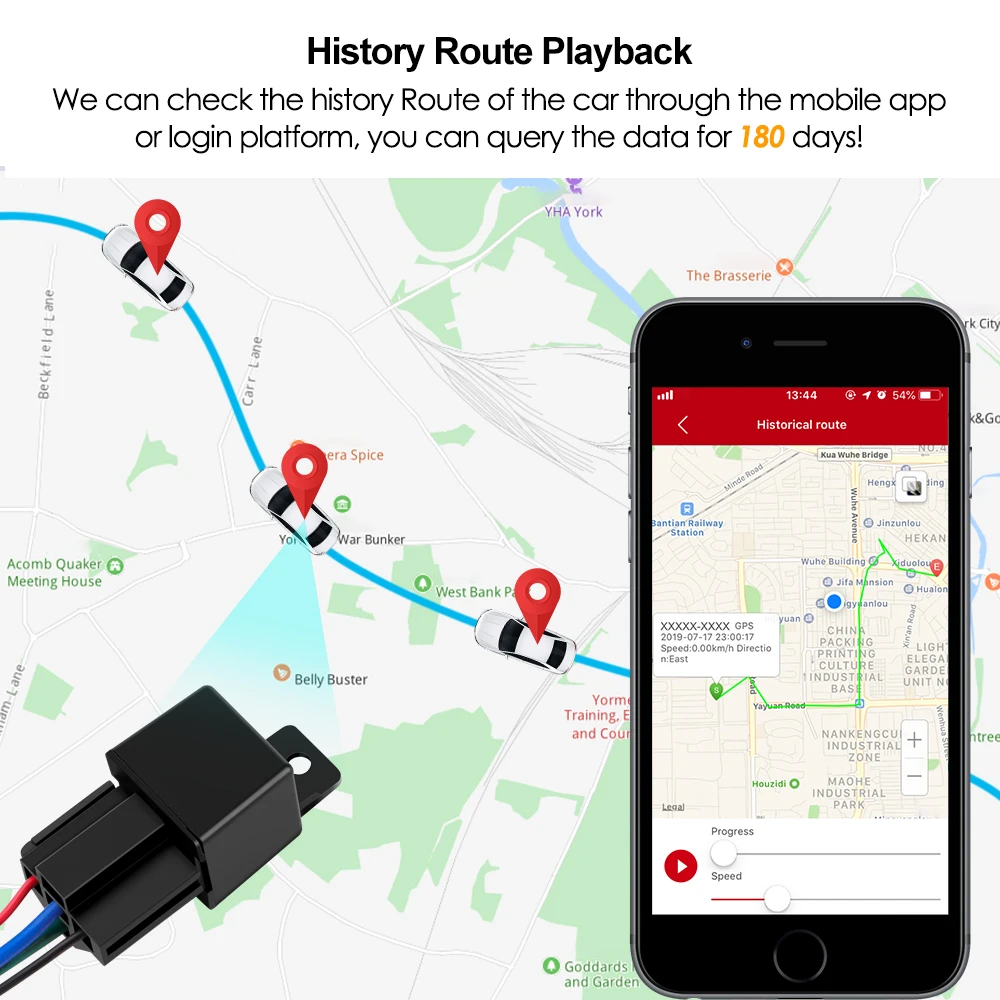 Новинка MV720 реле GPS Трекер Автомобильный пульт дистанционного управления