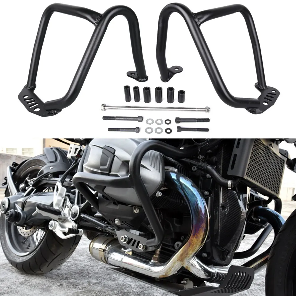 Motorcycle Tank Protection Engine Guard Crash Bars For Bmw Ninet R Nine T R9t Scrambler R1200 R 2014 2021 2015 2016 2017 2018 Bumpers Chassis Aliexpress
