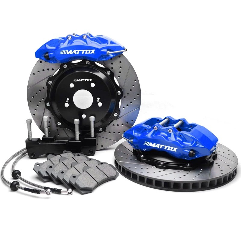 Kit Pinza Anteriore Pinze A 6 Pistoncini Con Kit Di Ricambio Rotore Disco 355X32Mm Per Audi A3 A4 A5 A6 A7 A8 2010-2019 Ruota Da 18 Pollici