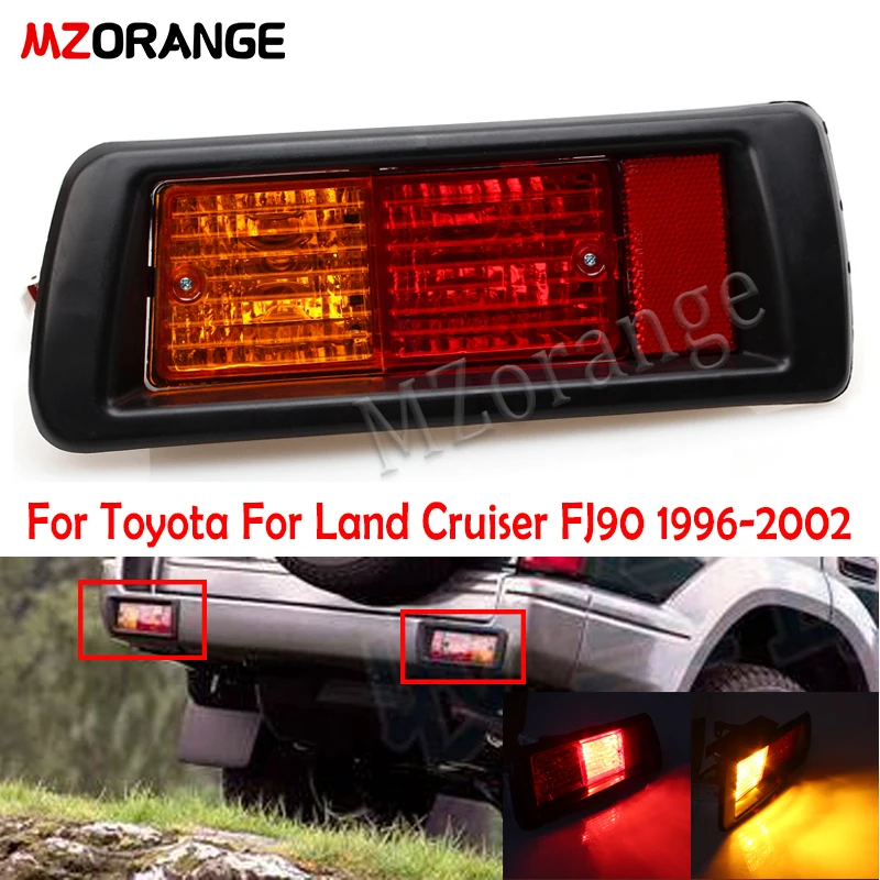 MZORANGE для Land Cruiser Prado Lc90 3400 Fj90 Fj95 2700 1996-2003 задний светильник противотуманная фара Задний бампер отражатель светильник 81560-60440
