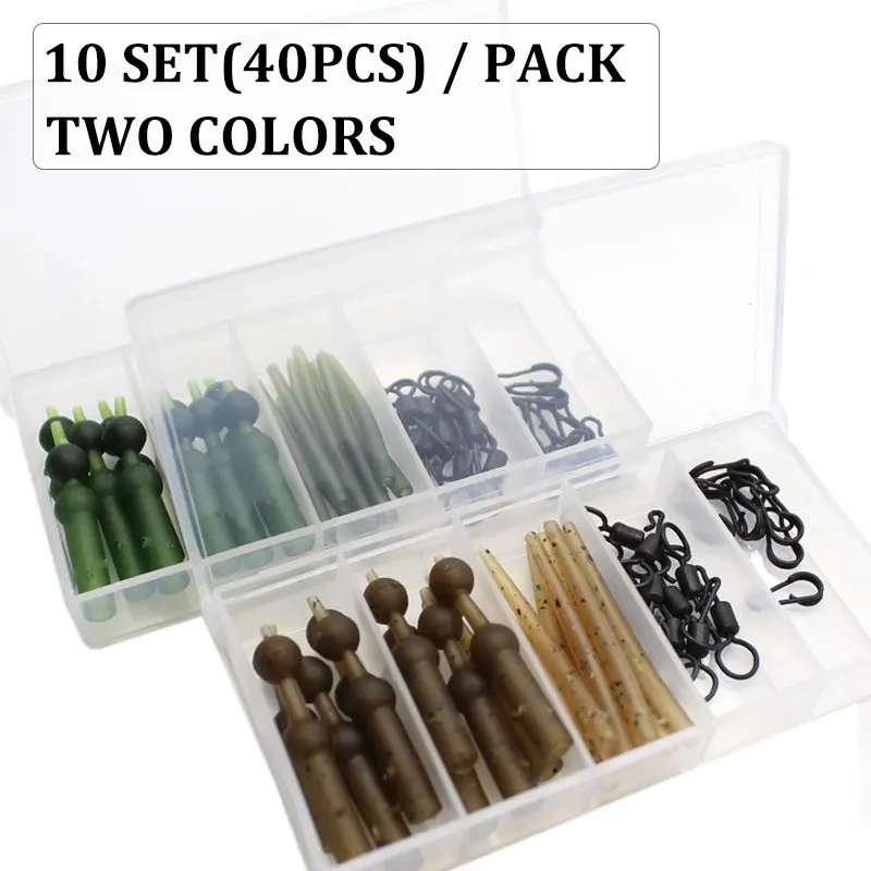 Karpfen Angeln Hubschrauber Rigs Fisch Zubehör Anti Tangle Ärmeln Heli Perlen Multi Clip Angeln Wirbel Für Karpfen Angeln Tackle – Detail 7