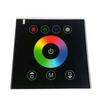 

RGBW LED Touch Panel Controller led dimmer LED strip lights Wall-mounted Controller for RGBW LED Strip Lights DC12V - 24V