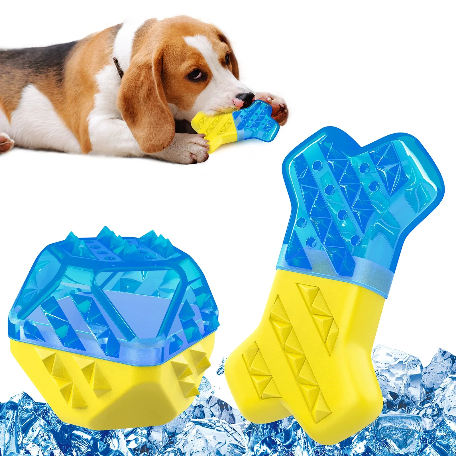 Juguete para que se puede enfriar, mordedores de juguete para perros, para limpiar los dientes, cepillo de dientes, divertida|Juguetes para perro| - AliExpress