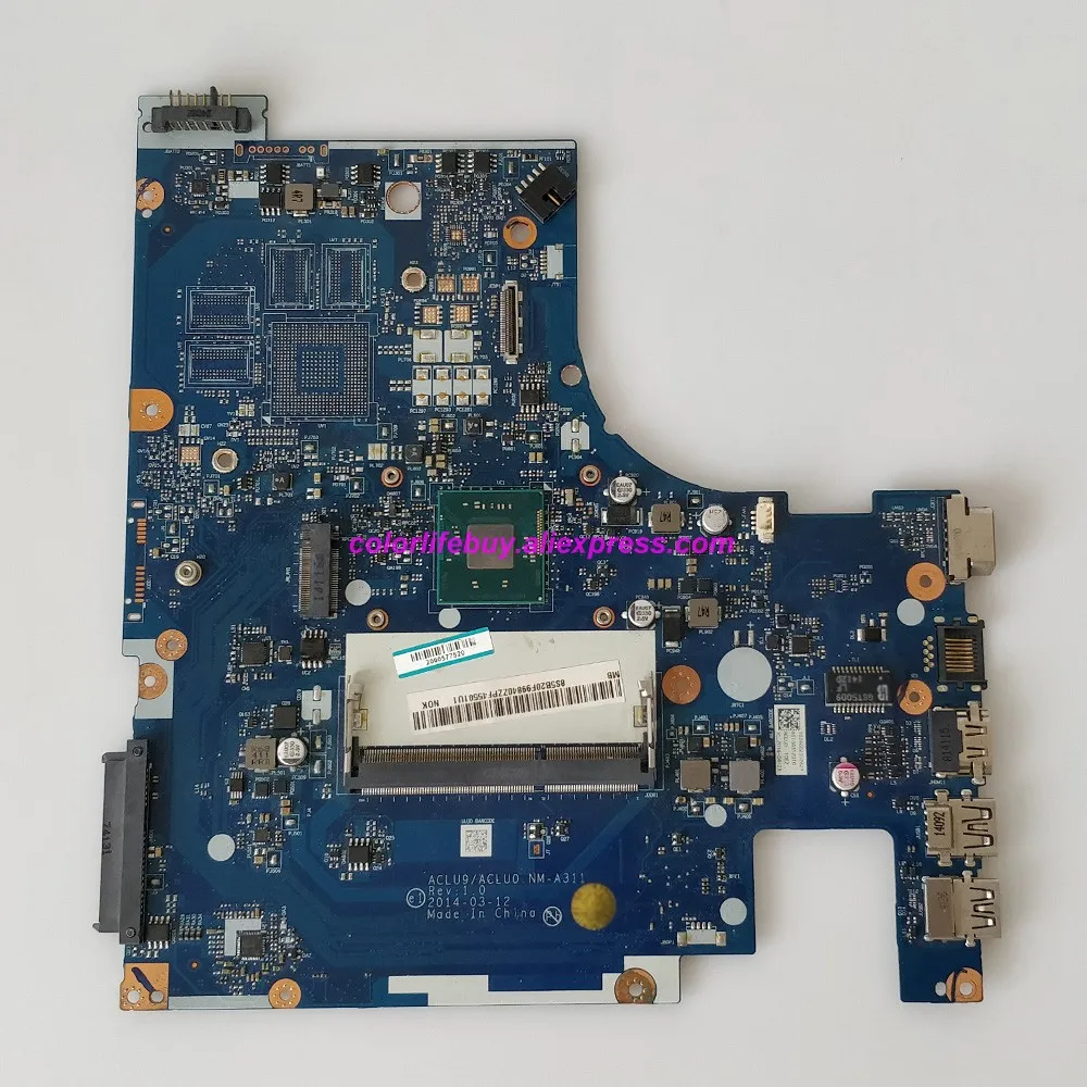 Подлинная 5B20F99840 ACLU9/ACLU0 NM-A311 w SR1YJ N2840 материнская плата для ноутбука Lenovo G50 G50-30 |