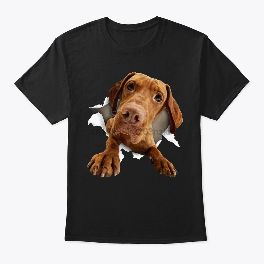 Для мужчин футболка собака Vizsla рваная женщин | Мужская одежда