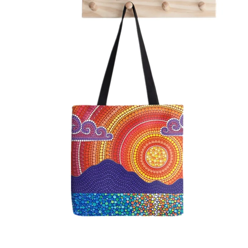 Shopper Succulents and cactus plant Printed Tote Bag women Harajuku shopper handbag girl Shoulder shopping bag Lady Canvas Bag
