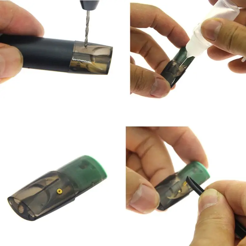 Vape Hole Punching Oil Greasing Set for RELX Yooz JUU Electronic Cigarette Tool enlarge