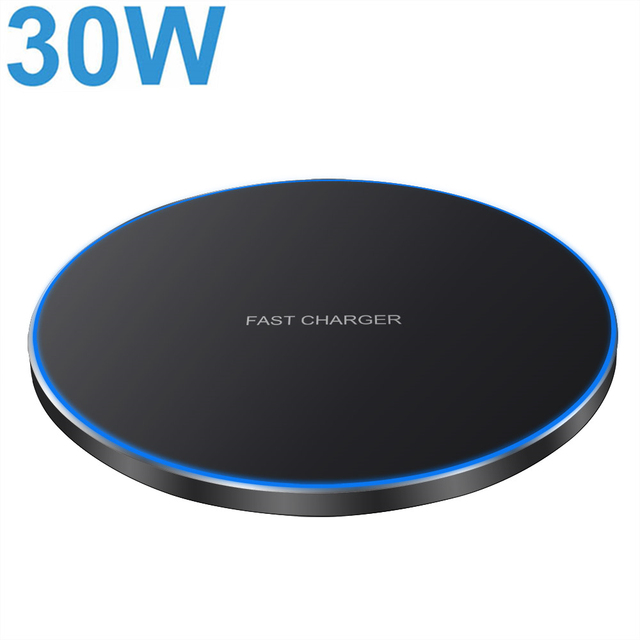 Qi Wireless Charger For iPhone 13 12 11 Pro XS X XR 8 Type C Induction Fast Charging Pad for Samsung S20 S10 S9 Xiaomi mi 10