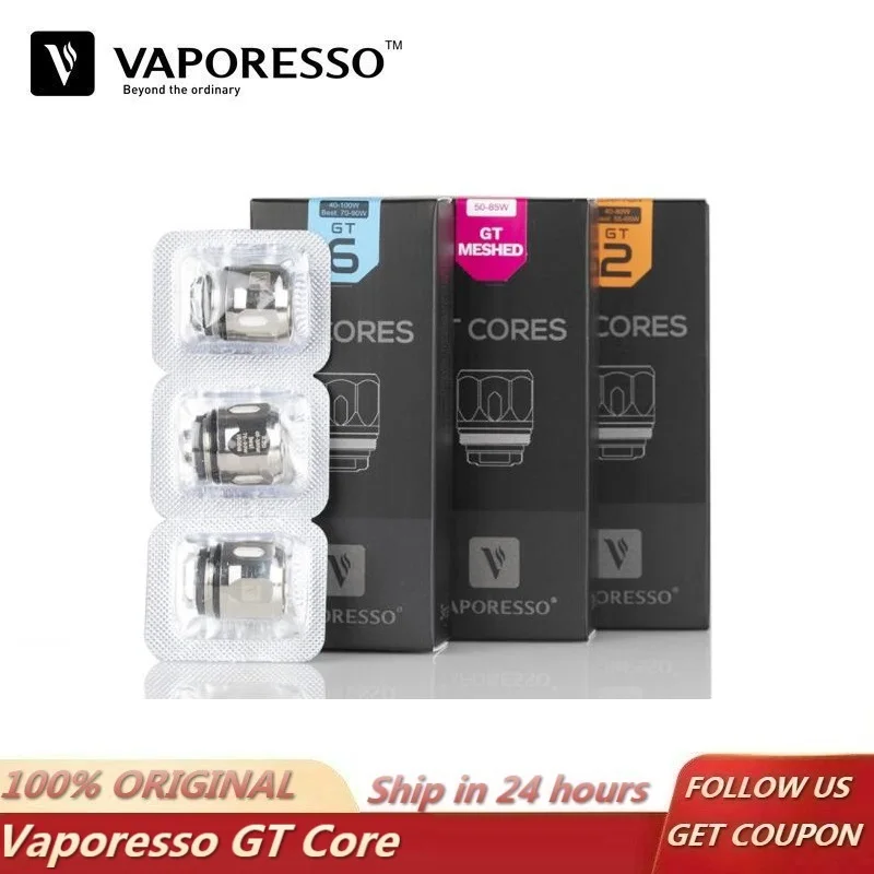 6 шт. оригинальная катушка Vaporesso GT CCELL GT2 GT4 GT6 GT8 сетчатая головка распылителя для NRG