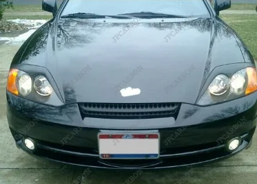 Неокрашенный стекловолокно веки брови для 2002-2006 hyundai Tiburon Coupe B Тип