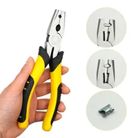 Dog Cage Installation Clamp Chicken Rabbit Cage Installation And Repair Tool Catch The Clamp Pliers Bayonet Nail 2