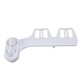 

2020 New Bidet Toilet Seat Attachment Cold Hot Water Attachable Toilet Bidet with Self-Cleaning Nozzles