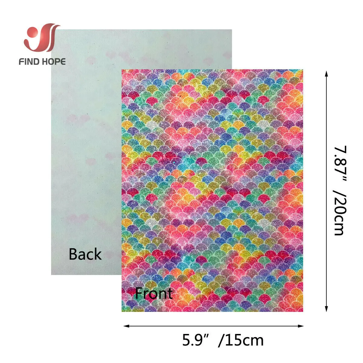 10pcs Printing Flower PU Leatherette Fabric Suede Cartoon Leopard Print Hologram Iridescent DIY Bow Toy Craft Handmade Wholesale