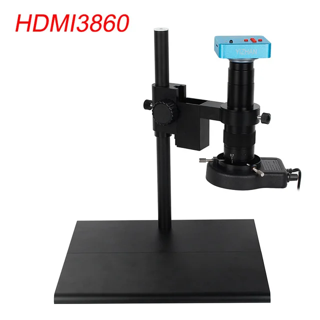US $59.99 Full HD Digital 38MP HDMI VGA Microscope For Electronics Stereo Microscope USB For Soldering 180X Lens For Phone Chip Repair