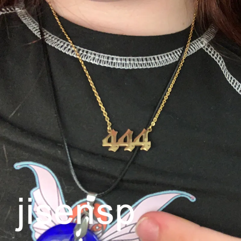 PROESS エンジェルナンバーネックレス スターリングシルバー 十字架