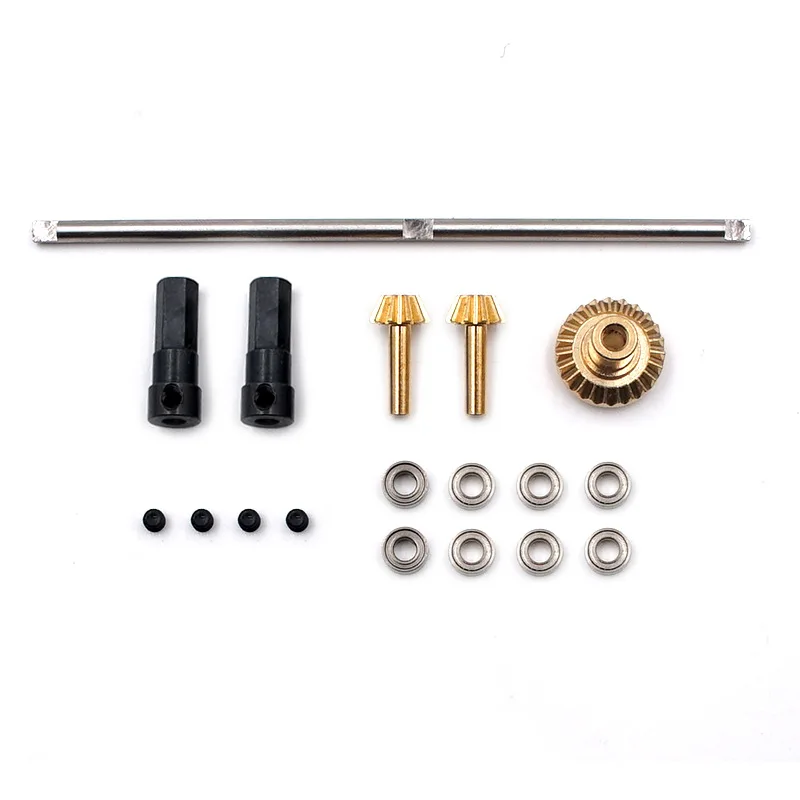 

Wanpy long Climbing Off-road Remote Control Car Four Six Drive jun ka Metal Intermediate Axle Gear Shaft Kit