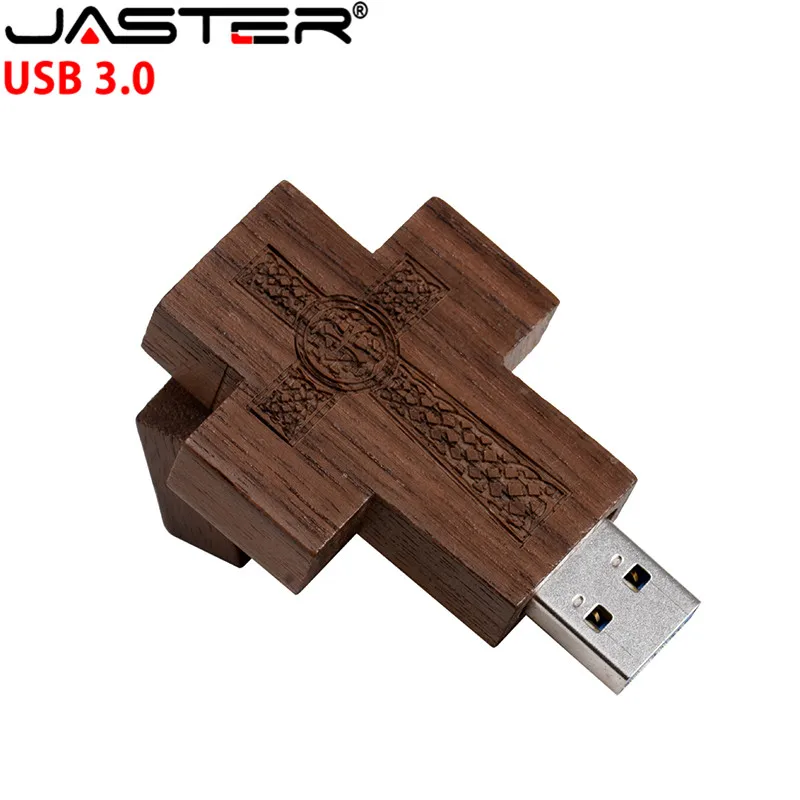 JASTERl usb3.0 maple wood Walnut cross mode 32 Гб usb флешка Флешка 4 ГБ 8 16 Подарочный флешка|USB
