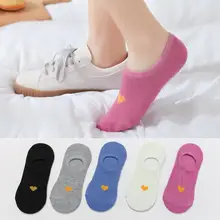 Детские носки, 5 пар Для женщин Носки мягкие короткие Размеры Нескользящие Носки поглощение пота эластичная дышащая носки Смешанный хлопок calcetines