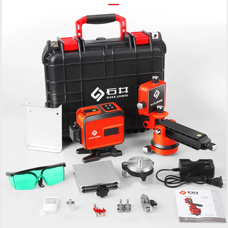 

12 Lines Level Laser Level Self Leveling 360 Construction Tools Mini Laser Exactos Multiusos