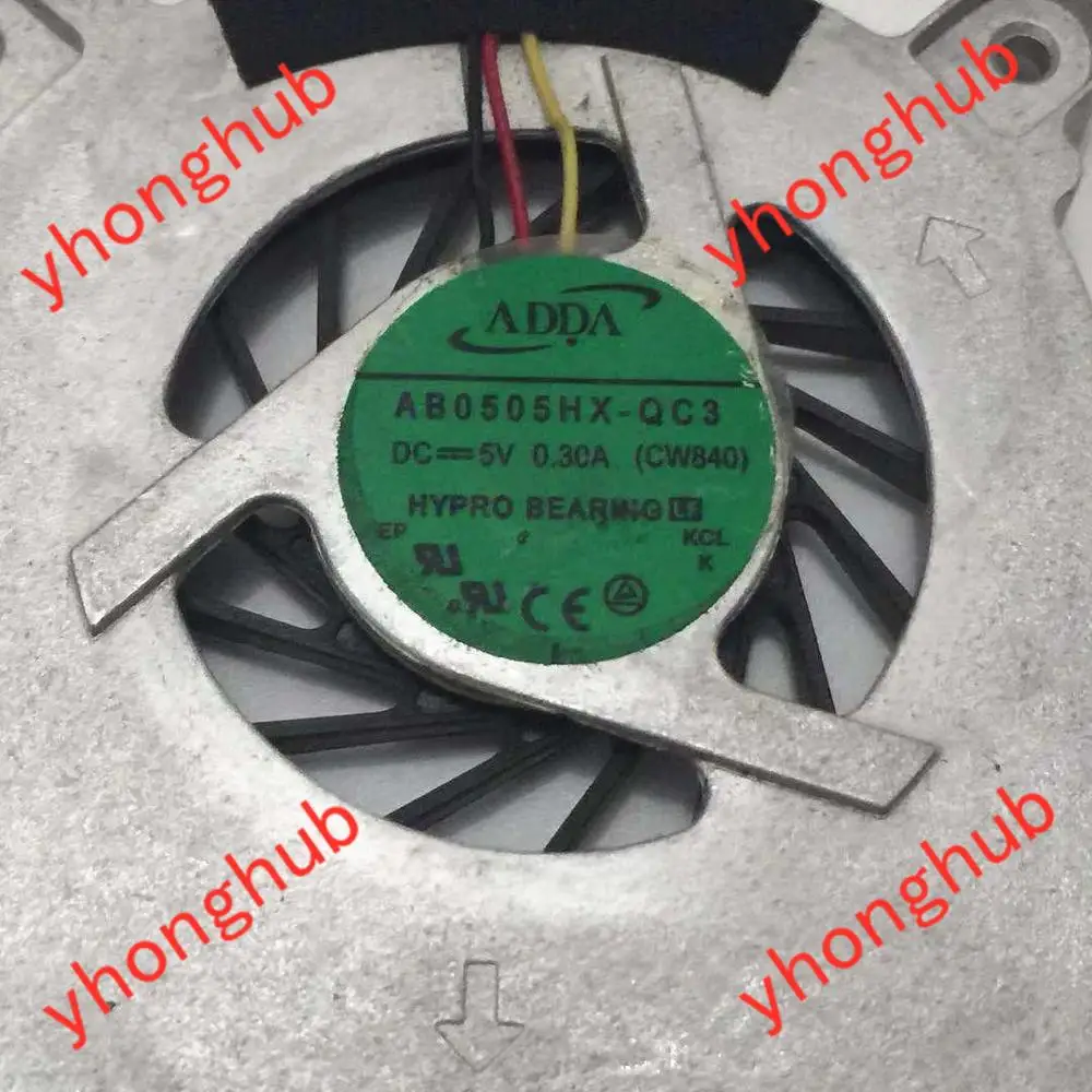 ADDA AB0505HX-QC3 CW840 DC 5V 0.30A сервер ноутбука кулер вентилятор