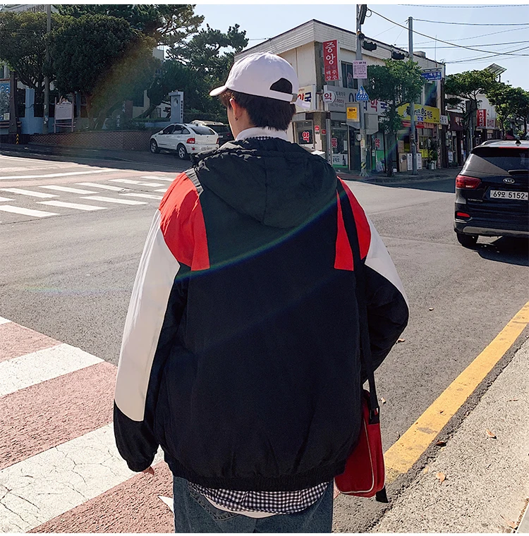 LAPPSTER, мужская зимняя куртка в стиле пэчворк,, Мужская Корейская хип-хоп пуховая куртка с капюшоном, длинные пальто, Мужская Толстая парка в стиле Харадзюку